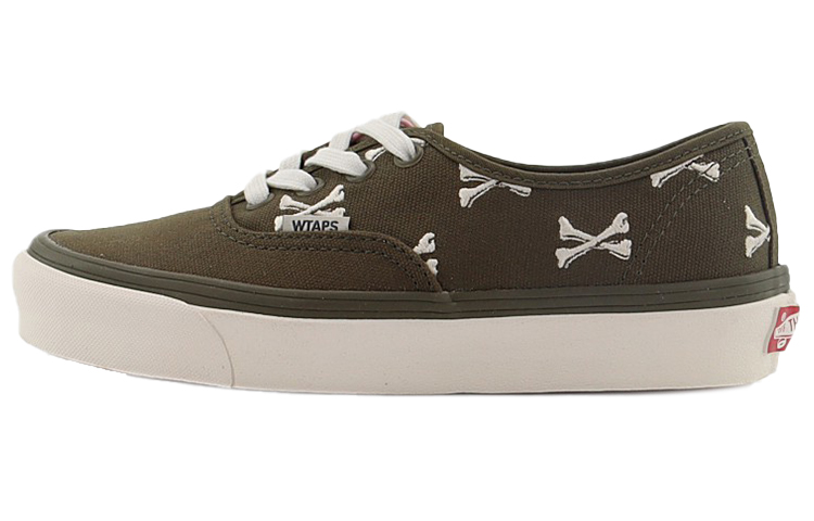 Vans Authentic Wtaps Olive Crossbones