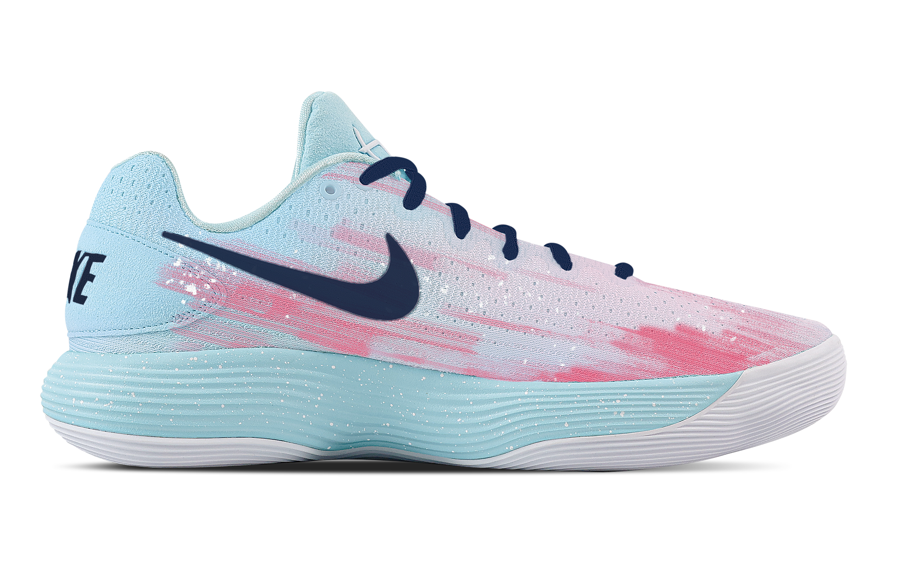 Nike Hyperdunk 2017 Knicks Powder Alley Cushioning Coverage Support Low top Basketball Shoes Men's