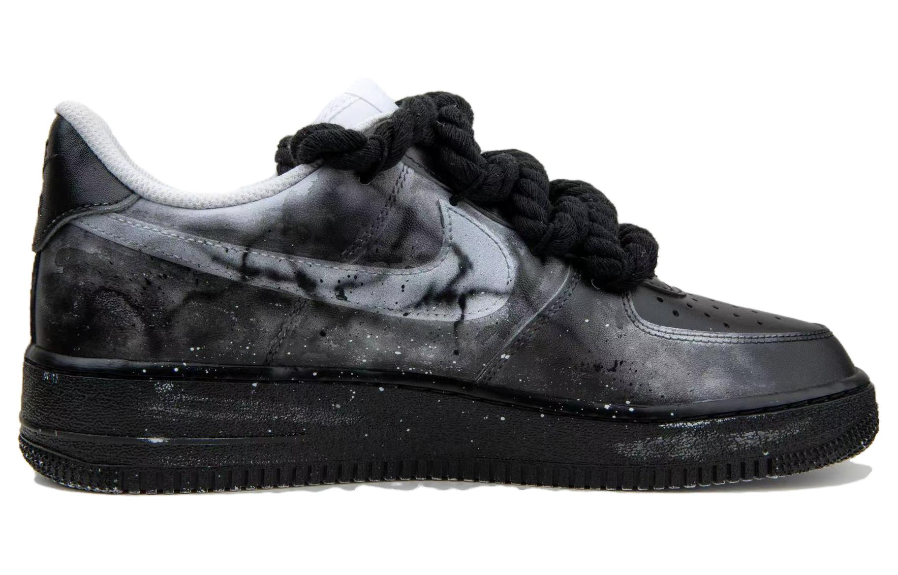 Nike Air Force 1 Black Humorous Casual Low-Top Skateboard Shoes Men's Black White купить в интернет-магазине Yoocart с быстрой доставкой по России.
