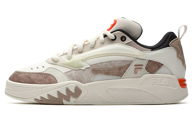 FILA FUSION Sport Vintage Basketball Shoes 'White Brown'