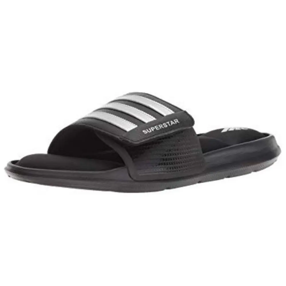 Superstar Slide Adidas 'Core Black Silver'