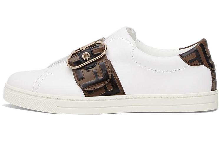 FENDI Maxi Buckle White Women's