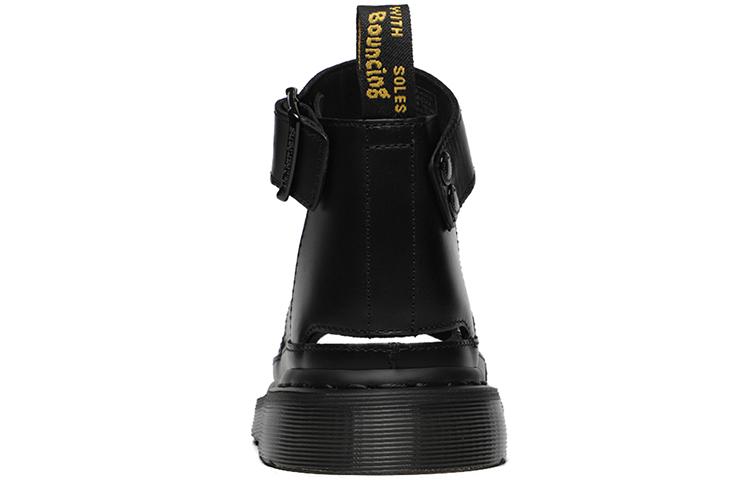 Dr. Martens Vintage Platform Hollowed Sandal Black Women's