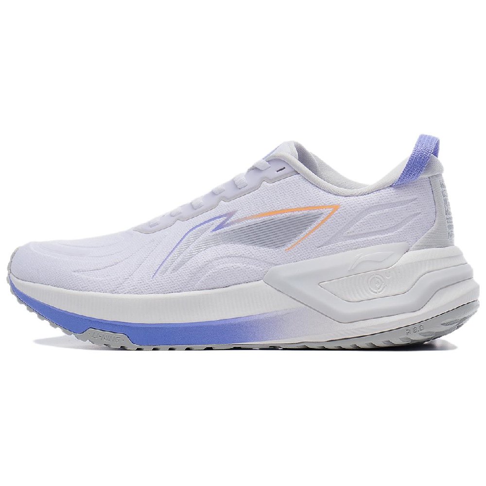 LiNing YueYing 3.0 Cushioning Anti-Slip And Wear-Resistant Low-Top HEEL LOC Technology Running Shoes Women's White Blue