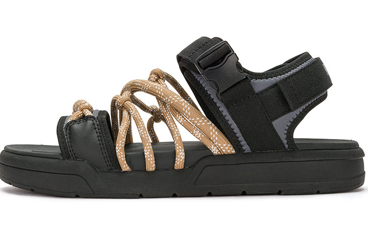 Kappa Sports Sandals Unisex Black Brown