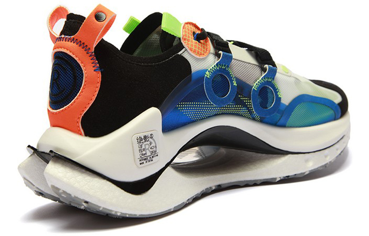 LiNing Casual Shoes Men's Low top Ivory/Crystal Blue/Black купить в интернет-магазине Yoocart с быстрой доставкой по России.