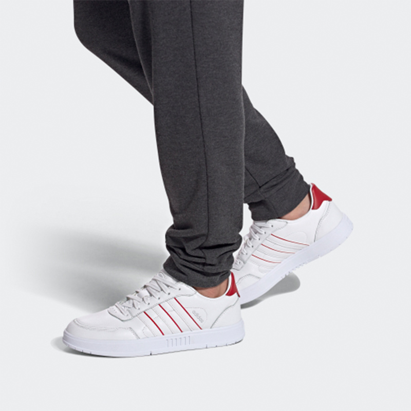 Adidas Neo Court Master White/Red купить в интернет-магазине Yoocart с быстрой доставкой по России.
