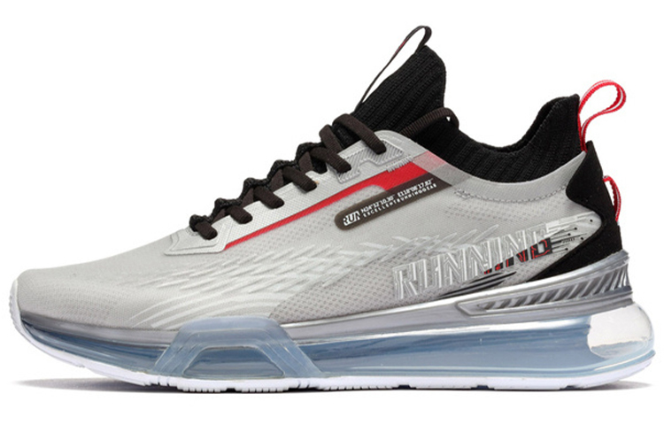 361° Magnetic Flow Breathable Mid-Top Running Shoes Men's Gray
