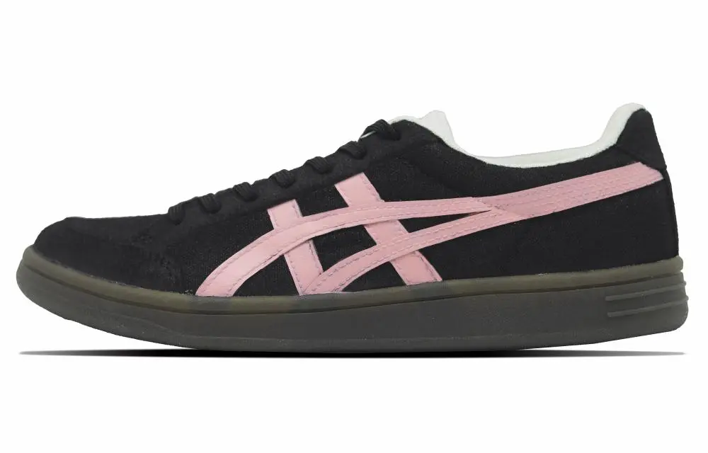 Onitsuka Tiger Advanti Lightweight Low Top Skateboard Shoes Unisex Black Pink