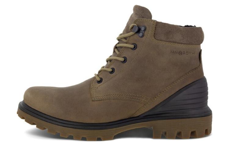 Ecco Short Ankle Boots Men's Brown