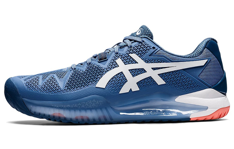 Asics Gel Resolution 8 2E Wide 'Blue Harmony'