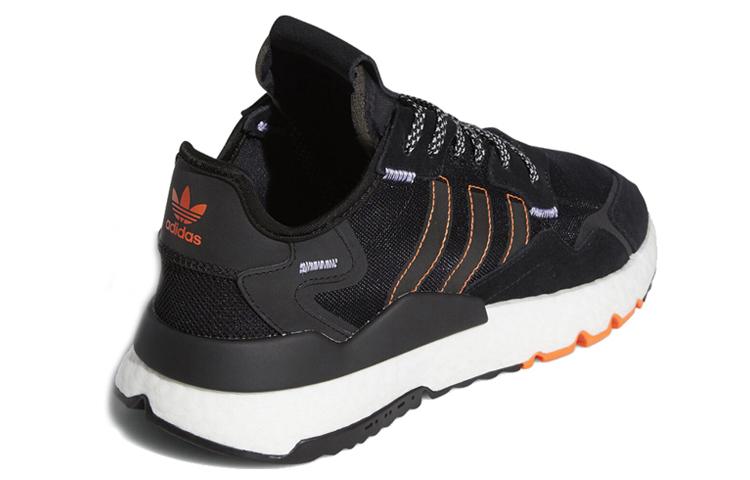 Adidas Nite Jogger Core Black Solar Orange купить в интернет-магазине Yoocart с быстрой доставкой по России.