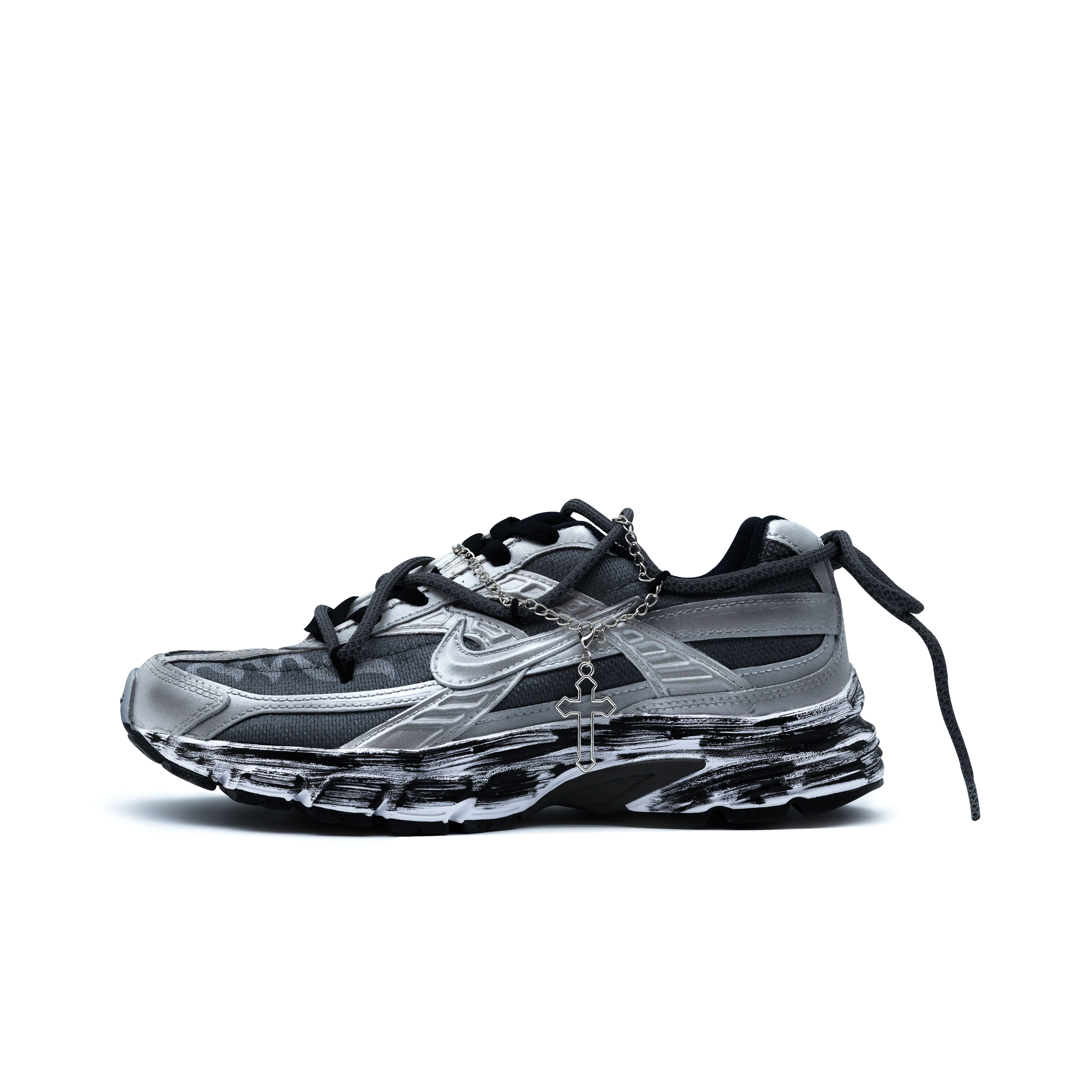 Nike Initiator Cushioning Low top Casual City Commute Running Shoes Men's
