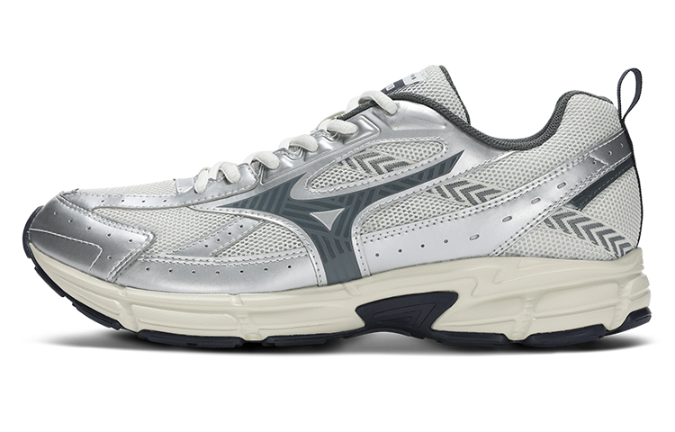 Mizuno Беговые кроссовки Low Top Серебристо-серый Унисекс