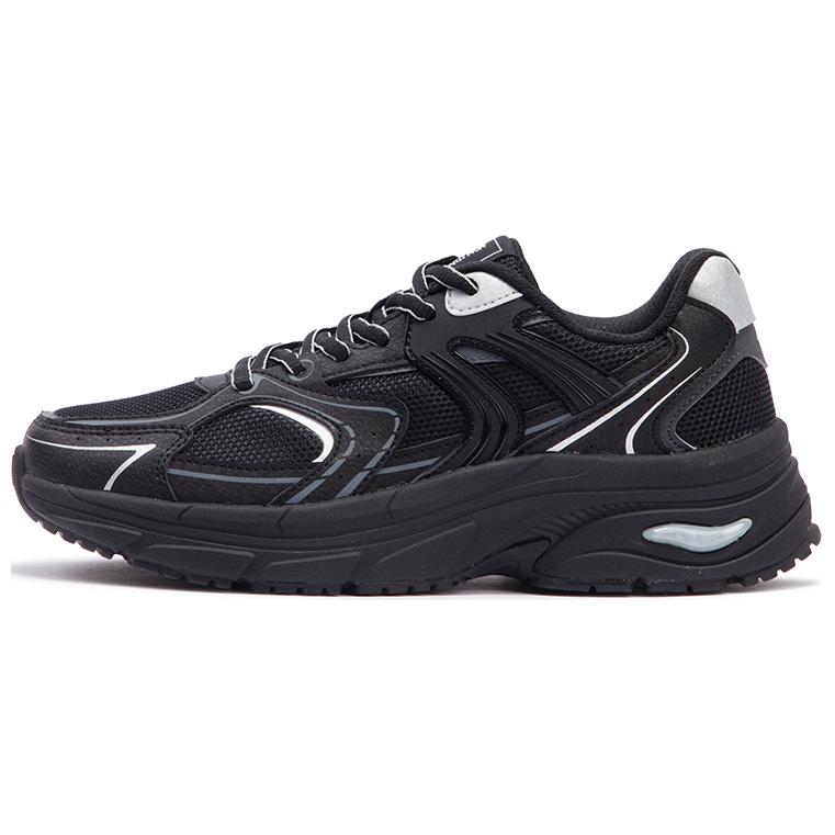361° Anti-Slip Wear-Resistant Low-Top Casual Shoes Women's Black Gray