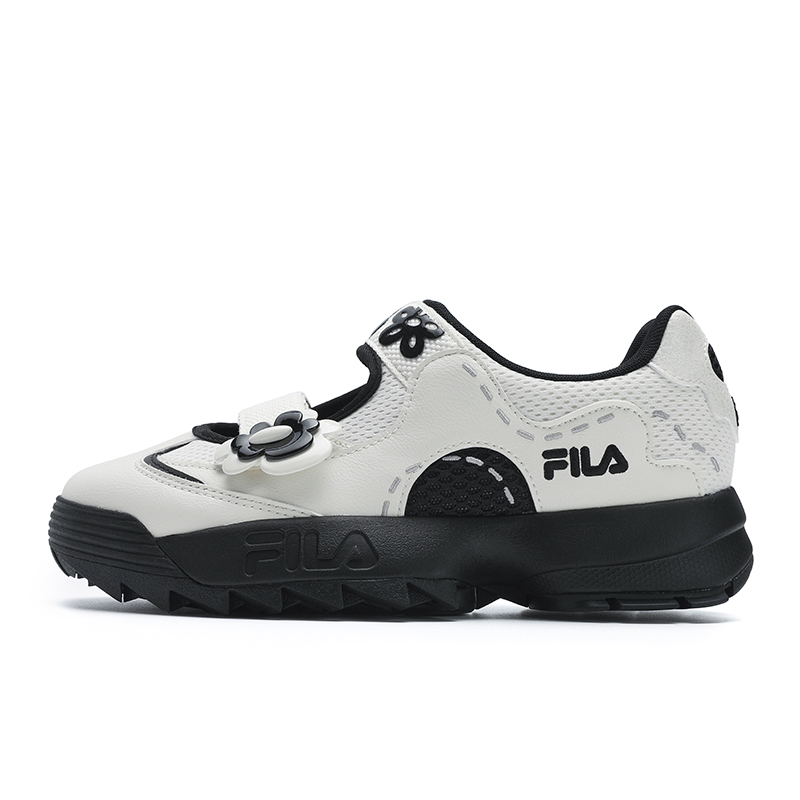 FILA Disruptor 2 Abrasion Resistant Breathable Balance Casual Shoes Women's White Black
