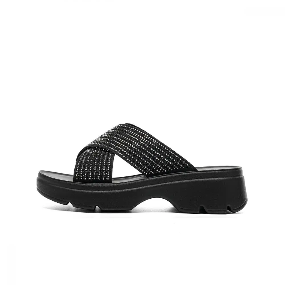EBLAN Slide Slippers Women's Black