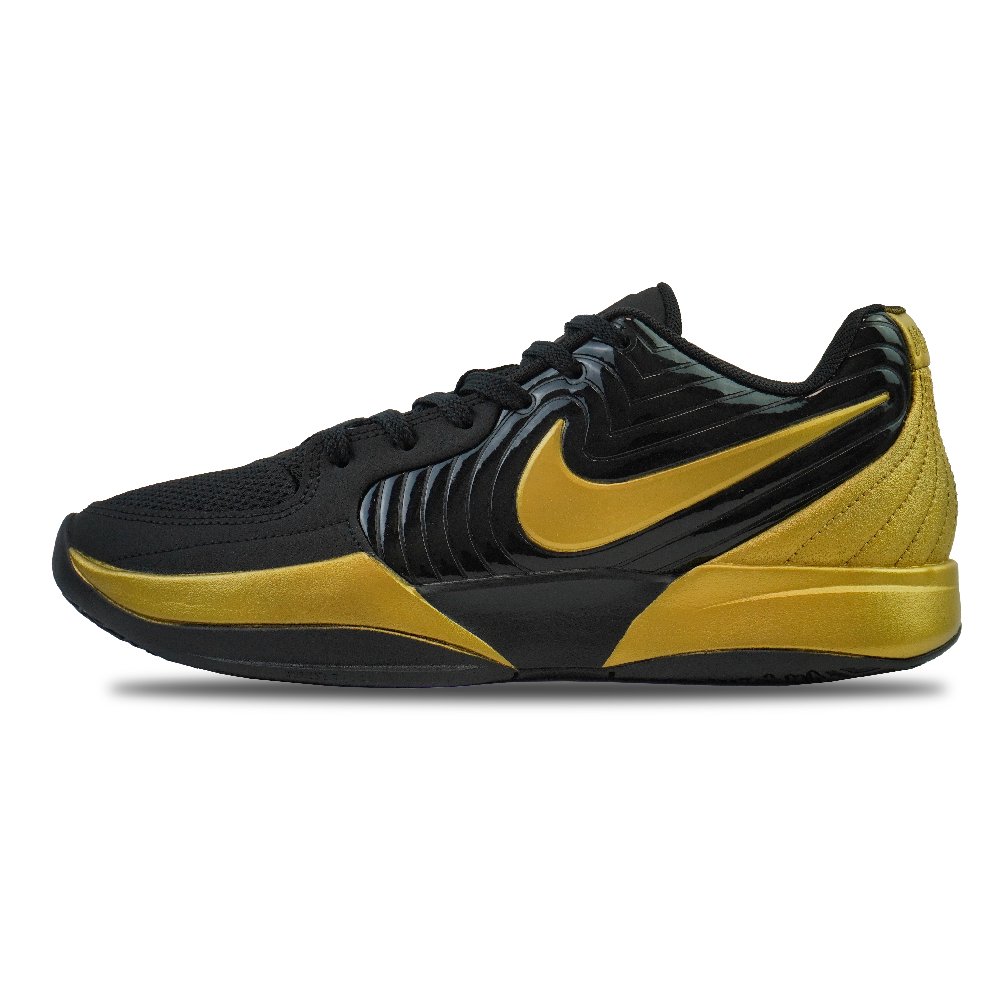 Nike Ja 2 Cushioned Slip-Resistant Abrasion-Resistant Low-Top Basketball Shoes Men's Metal Gold