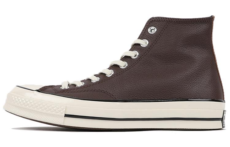 Converse Chuck Taylor All Star 70 Hi Leather Colorblock Dark Root Brown