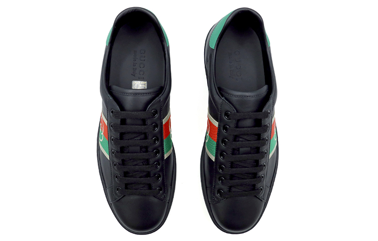GUCCI Ace 'Interlocking G Black' купить в интернет-магазине Yoocart с быстрой доставкой по России.