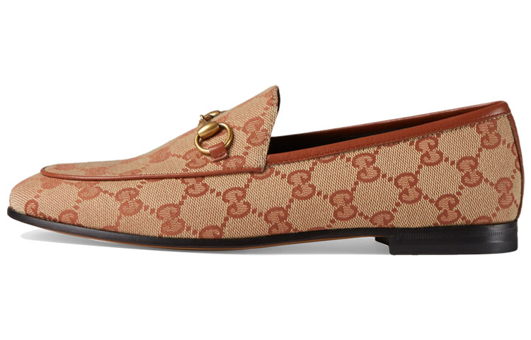 GUCCI Jordaan GG Loafers Women's
