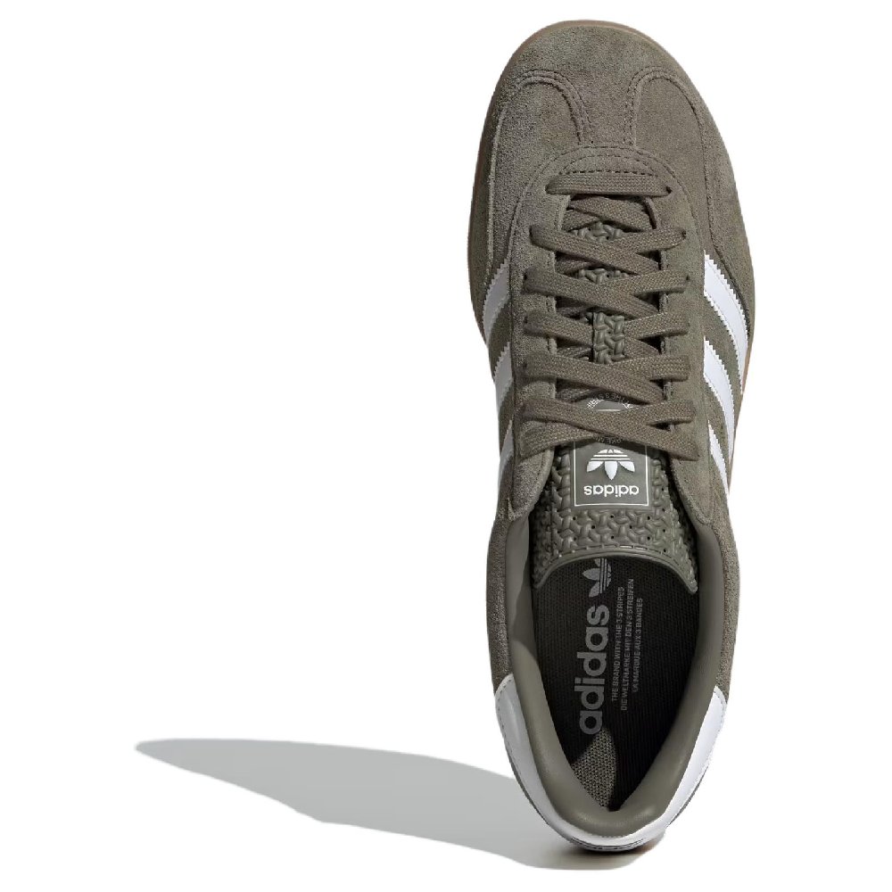 Adidas Gazelle Indoor Olive Strata Cloud White Gum