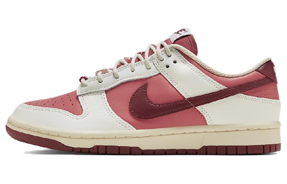 NIKE Dunk Повседневная обувь Низкие Красно-белые Женские