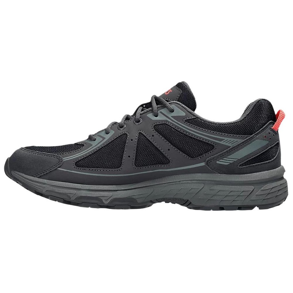 Asics Gel Venture 6 Shock Absorbers Low Top Running Shoes Unisex Black Green