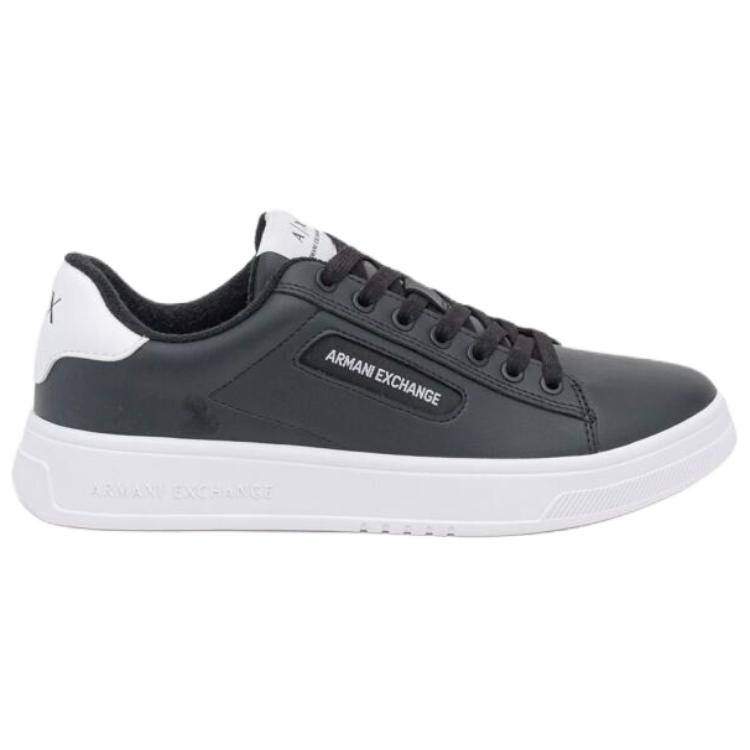 ARMANI EXCHANGEAE Low top Skateboard Shoes Men's Black