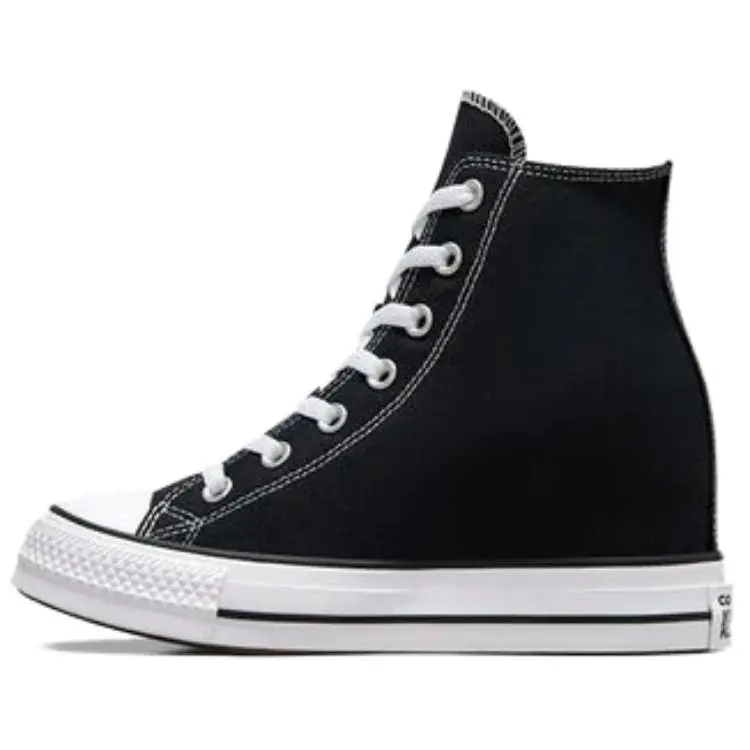 Converse Women's Chuck Taylor All Star Wedge Platform High 'Black Red Navy' Women's