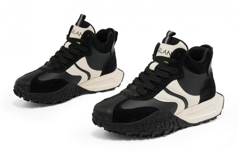 EBLAN Low-Top Casual Shoes Women's Beige Black купить в интернет-магазине Yoocart с быстрой доставкой по России.