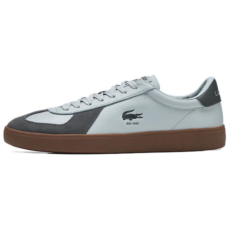 LACOSTE Skateboard Shoes Men's Light Gray