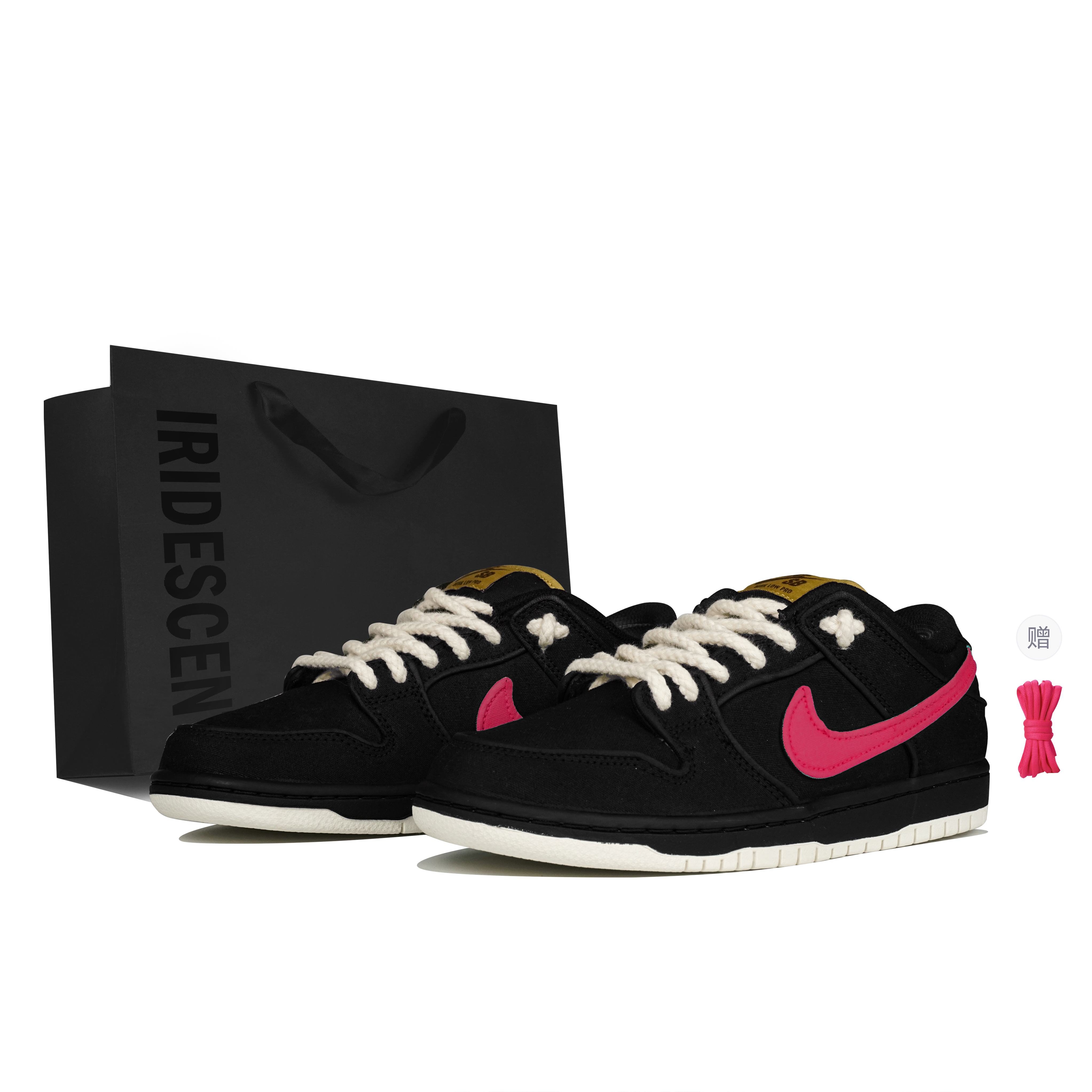 Nike Dunk SB Low top Skateboard Shoes Unisex Black Red