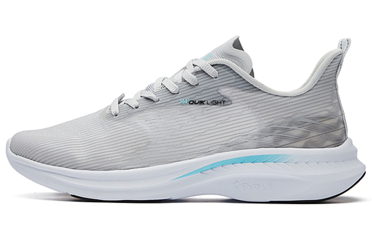 361° FlyFish 2 Cushioning Low Top Running Shoes Men's Photon Gray