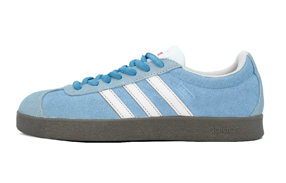 Adidas Neo Vl Court Low Top Skateboard Shoes Unisex Blue
