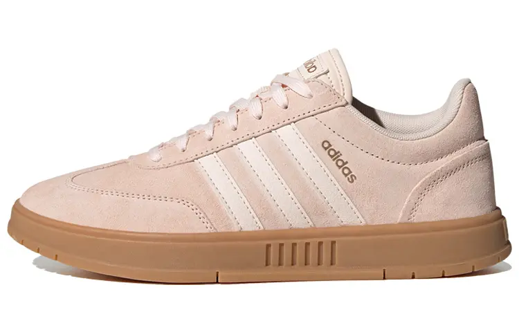 Adidas Neo Gradas Slip Resistant Low top Skateboard Shoes Women's Nude Pink