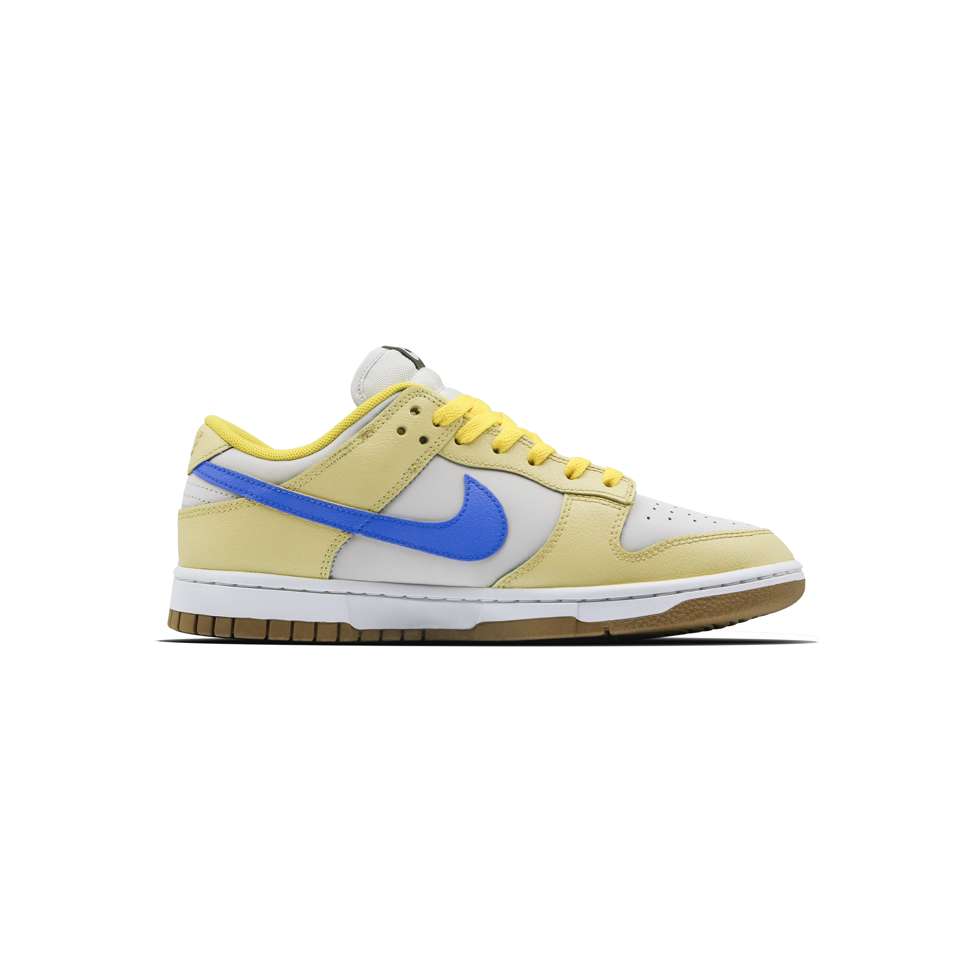 Nike Dunk Skateboard Shoes Unisex Low top Yellow Blue Gray