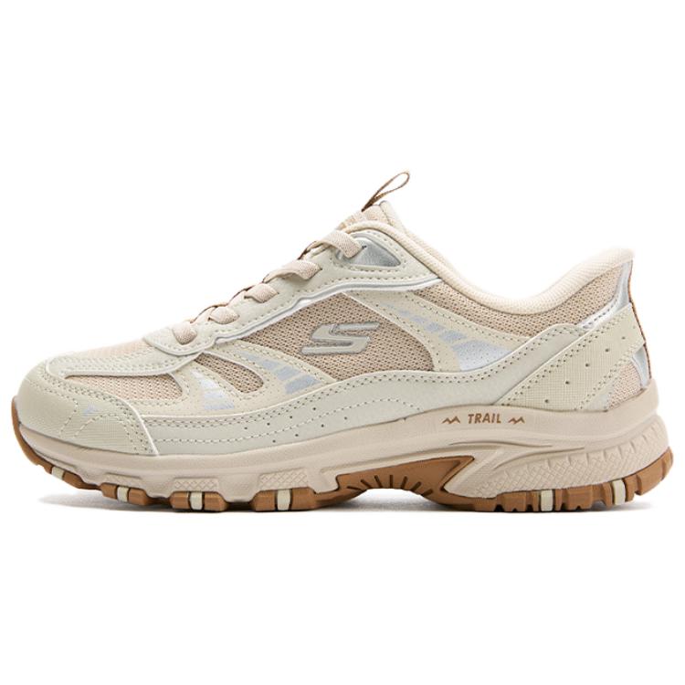 Skechers OUTDOOR WOMENS Slip Resistant Abrasion Resistant Low top Casual Shoes Women's Ecru