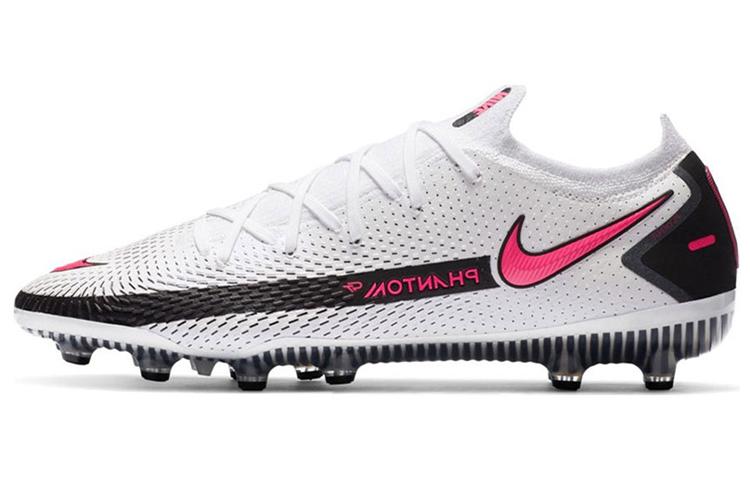 Nike Phantom GT Soccer Shoes Men Low-Top Black/White/Pink