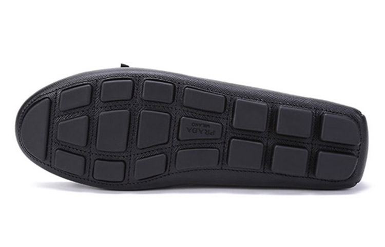 PRADA Saffiano Leather Driving Loafers 'Black' Women's купить в интернет-магазине Yoocart с быстрой доставкой по России.