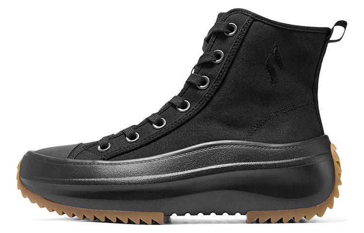 Skechers Life Series Durable Breathable High Top Casual Shoes Women's Black