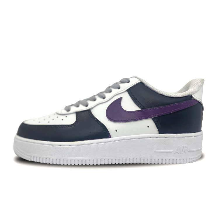 Nike Air Force 1 Anti-Slip Wear-Resistant Low-Top Skateboard Shoes Unisex Black