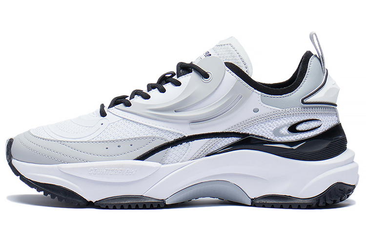 LINING CF Tracing Casual Shoes Women's Low-Top Silver Fish Gray/Pearl White
