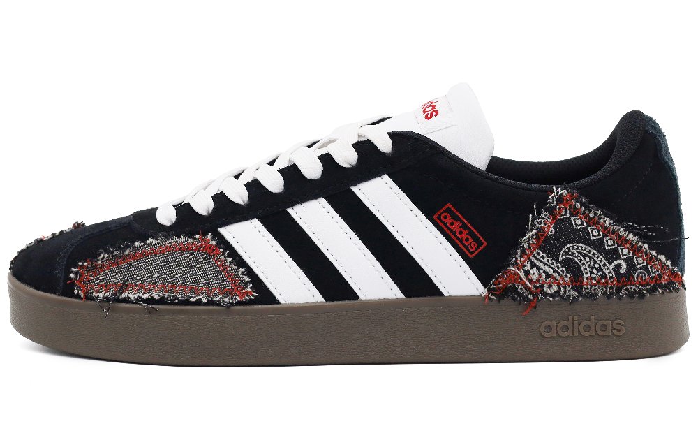 Adidas Neo Vl Court Skateboard Shoes Unisex Low-Top Black
