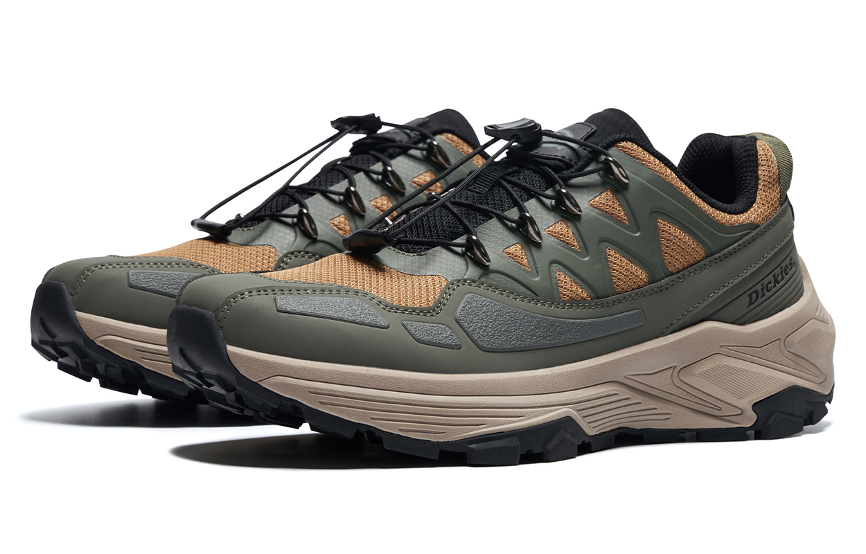 Dickies Non-slip Lightweight Low-Top Outdoor Shoes Men's Brown Green купить в интернет-магазине Yoocart с быстрой доставкой по России.