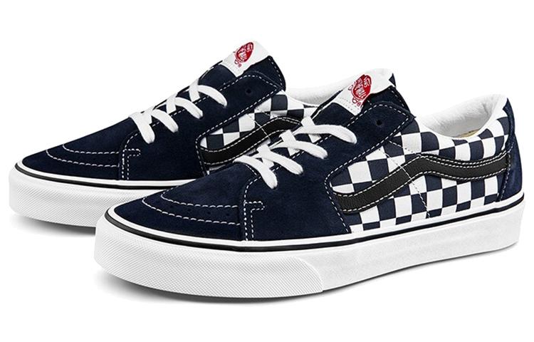 Vans Sk8 Low Blue/White купить в интернет-магазине Yoocart с быстрой доставкой по России.