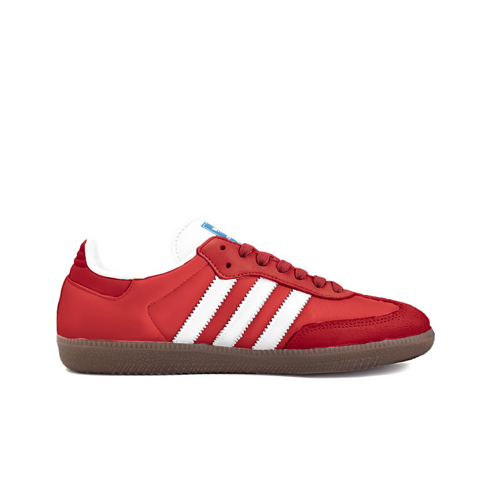 Adidas Originals SAMBA OG Anti Slip Wear Resistant Low Top Skateboard Shoes Unisex Red