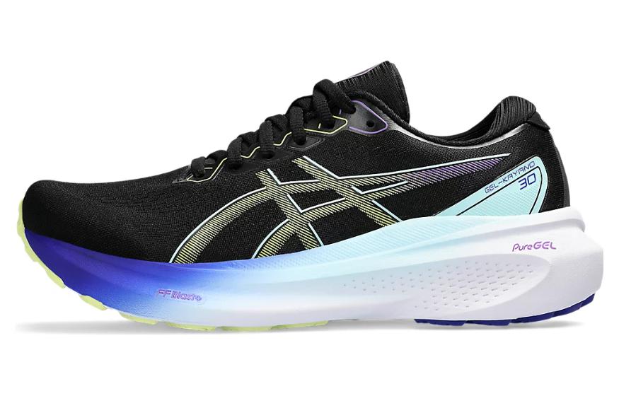 Asics Gel Kayano 30 Black Glow Yellow Women's