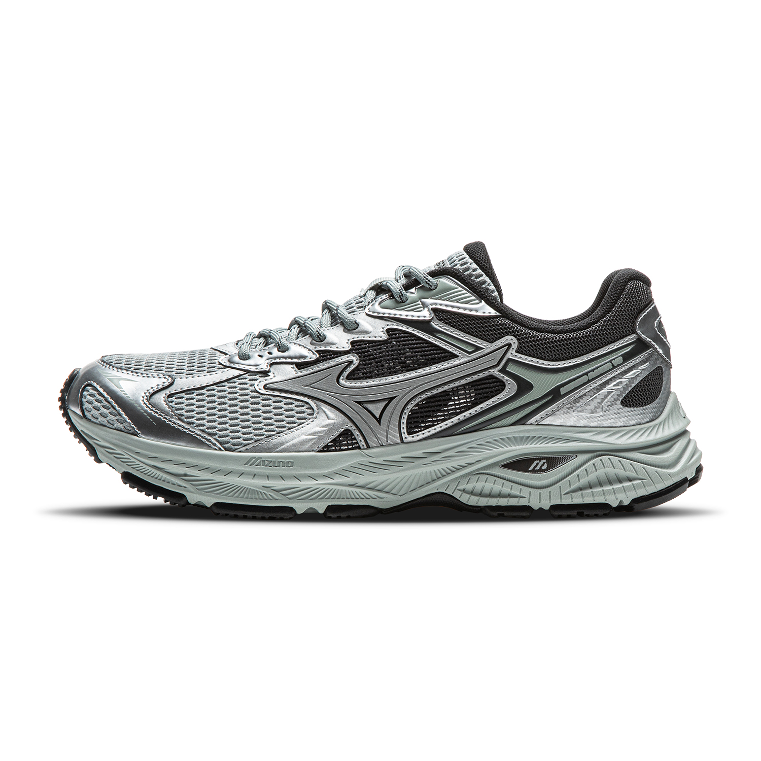 Mizuno RACER V2 Cushioning, Abrasion Resistant, Breathable, Lightweight Low Top Running Shoes Unisex Silver купить в интернет-магазине Yoocart с быстрой доставкой по России.