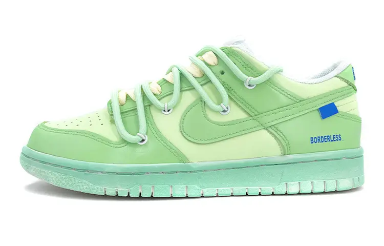 Nike Dunk Anti-Slip And Wear-Resistant Lightweight Low-Top Skateboard Shoes GS Green